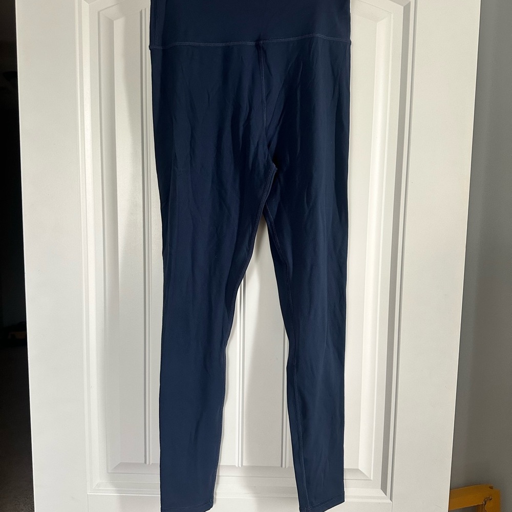 Glyder Navy Blue High-Waisted Leggings